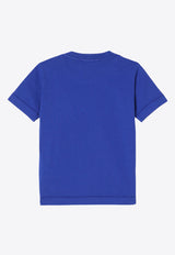 Stone Island Junior Boys Logo Patch T-shirt Blue 8116201-B47/P_STONE-V0022