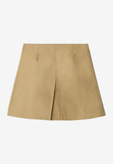 Burberry Kids Girls Mini Wrap Skirt Beige 8117160170894/S_BURBE-B9719