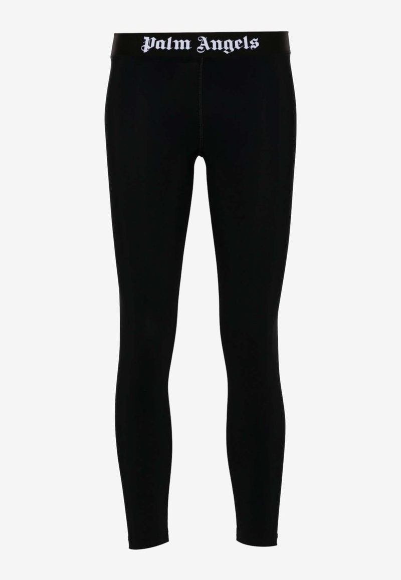 Palm Angels Classic Logo Leggings Black PWVG016C99FAB001_1001