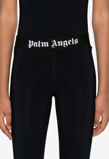 Palm Angels Classic Logo Leggings Black PWVG016C99FAB001_1001