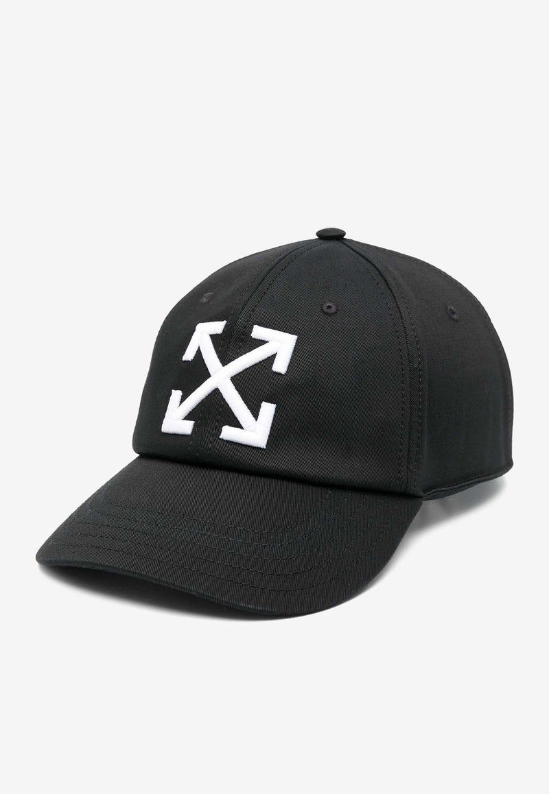 Off-White Arrows Baseball Cap Black OMLA049C99FAB002_1001