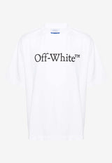 Off-White Big Bookish Skate Crewneck T-shirt White OMAA120C99JER008_0110