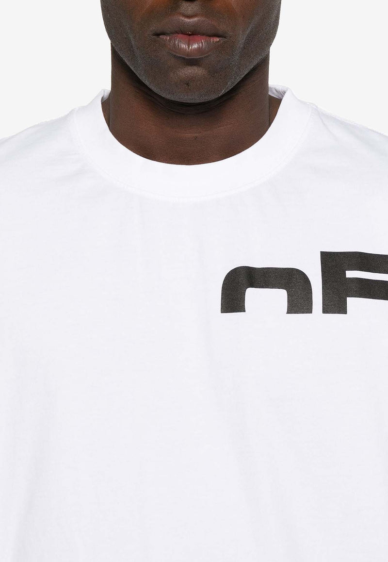 Off-White Shared Logo T-shirt White OMAA120S25JER00B_0110