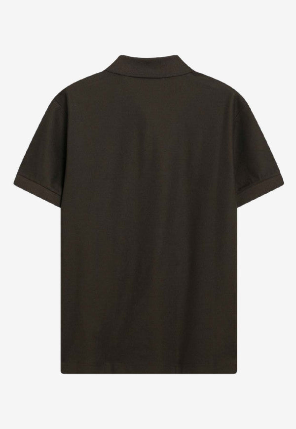 Burberry Embroidered EKD Polo T-shirt Green 8119010121046/S_BURBE-B9720