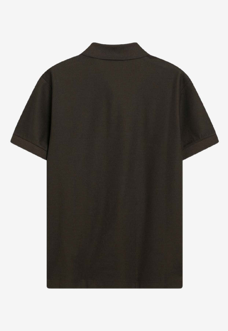 Burberry Embroidered EKD Polo T-shirt Green 8119010121046/S_BURBE-B9720