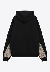 Burberry EKD Hooded Sweatshirt Black 8119053170778/S_BURBE-A1189