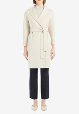 Max Mara Arona Double-Faced Wool Coat Natural 2519011101600ARONA_55