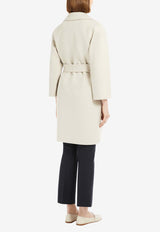 Max Mara Arona Double-Faced Wool Coat Natural 2519011101600ARONA_55