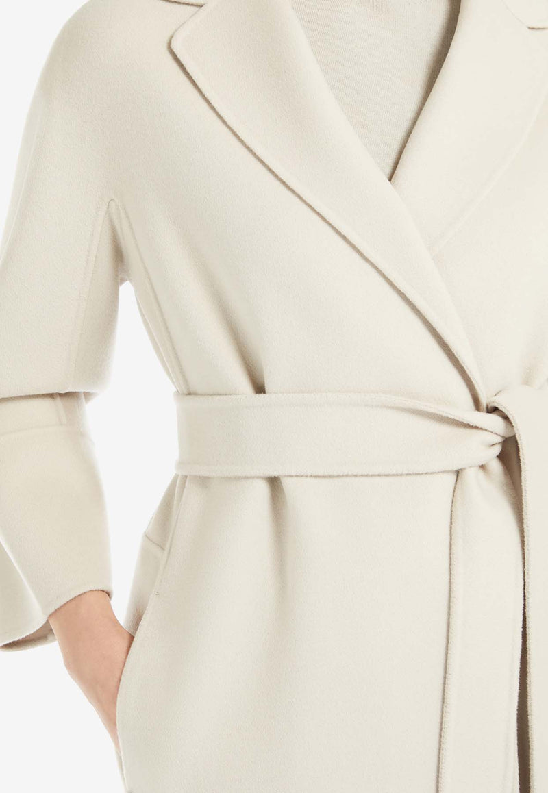 Max Mara Arona Double-Faced Wool Coat Natural 2519011101600ARONA_55