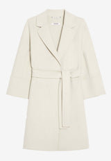 Max Mara Arona Double-Faced Wool Coat Natural 2519011101600ARONA_55