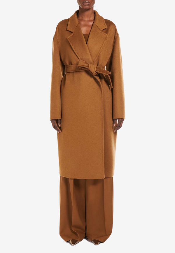 Max Mara Melinda Cashmere Midi Coat Camel 2511011101600MELINDA_009