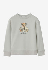 Burberry Kids Boys Trench Bear Sweatshirt Gray 8119407148165/S_BURBE-C4364