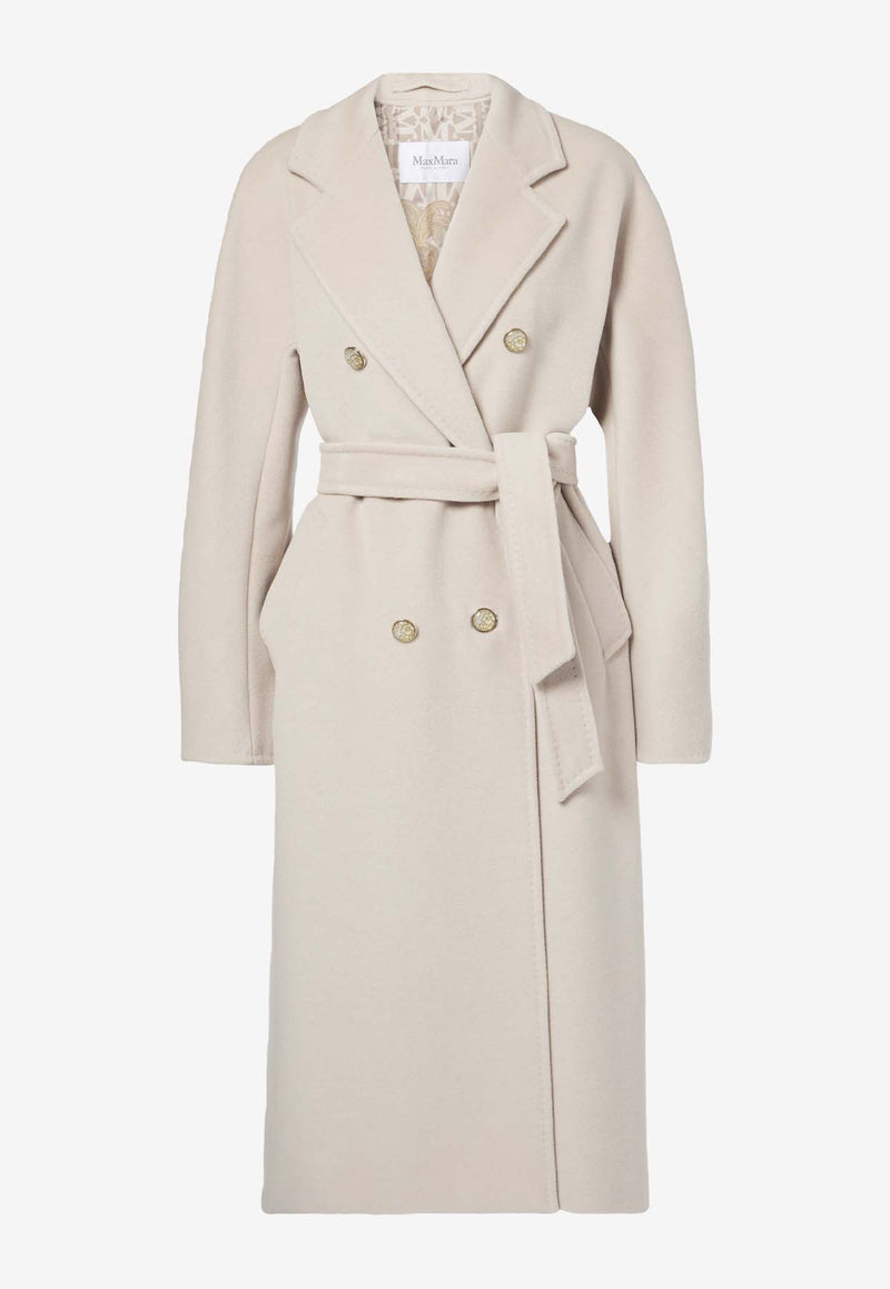 Max Mara Ticino Double-Breasted Coat Sand 2511011021600TICINO_012