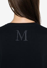 S Max Mara Cambra Crewneck T-shirt Blue 2519971021600CAMBRA_3