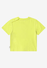 Burberry Kids Babies Printed EKD T-shirt Yellow 8121401122125/S_BURBE-B2416
