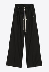 Rick Owens Bela Drawstring Wide-Leg Pants Black RP01E7361P_09