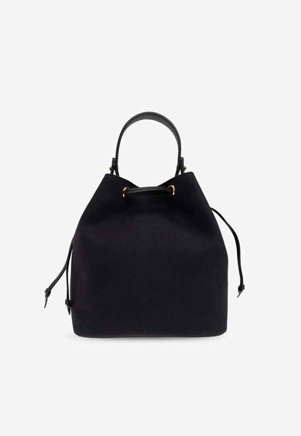 La Medusa Canvas Bucket Bag