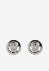 Versace Medusa '95 Stud Earrings Silver 1018955 1A00620-3J030