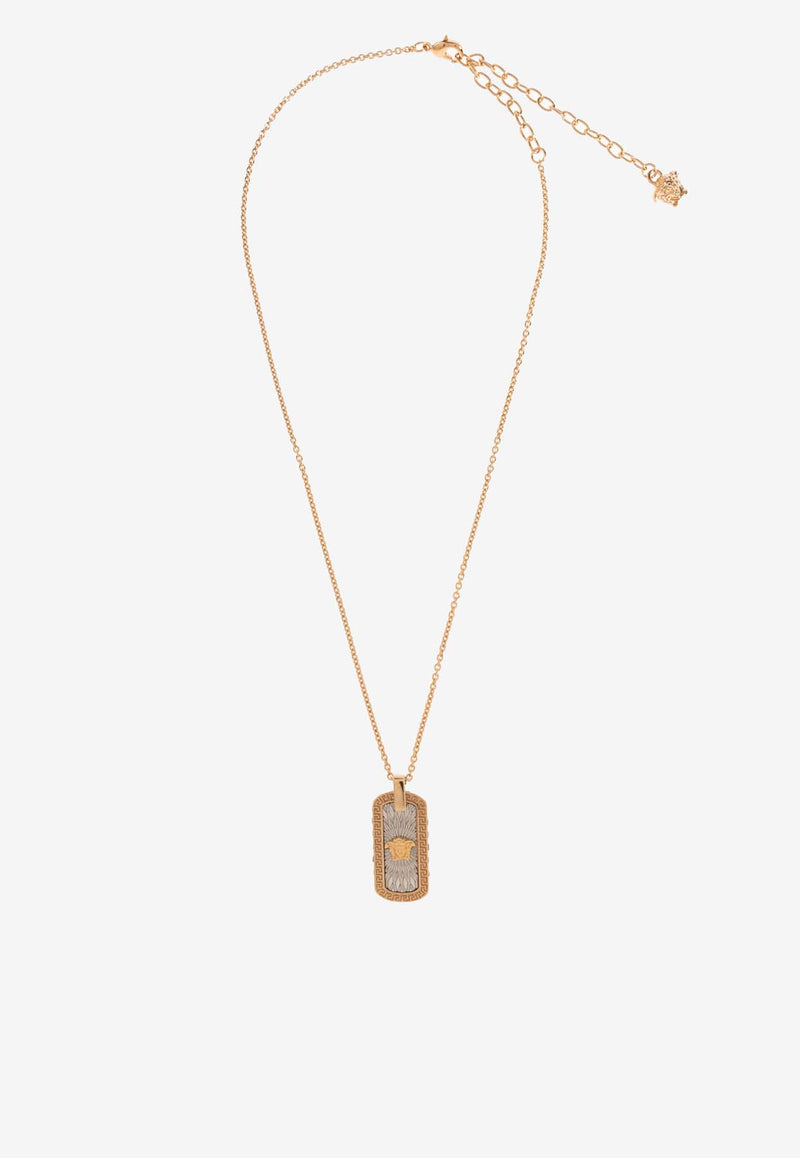 فلادة بحُلية ميدوسا مُزينة بالكريستال