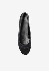 Tory Burch Leather ballet flats Black 166214 0-004