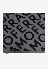 Monogram Wool Scarf