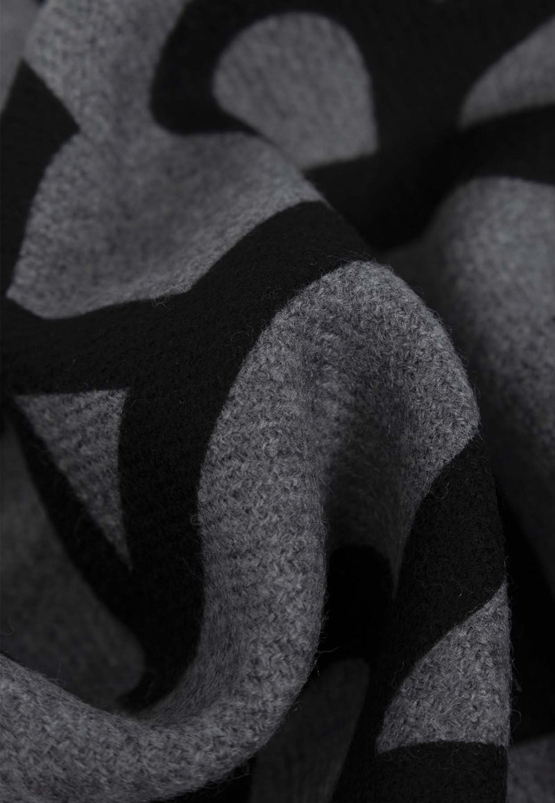 Monogram Wool Scarf