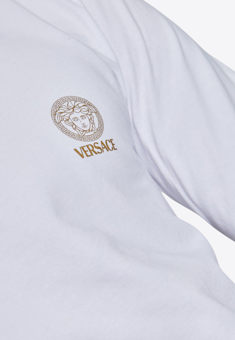 Medusa Motif Crewneck T-shirt