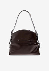 Medium Voyou Patent Leather Shoulder Bag