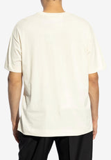Givenchy College Logo T-shirt Cream BM71M G3YPD-272