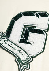 Givenchy College Logo T-shirt Cream BM71M G3YPD-272