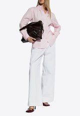 Wide-Leg Tailored Pants