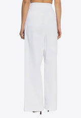 Wide-Leg Tailored Pants