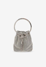 Jimmy Choo Micro Bon Bon Crossbody Bag Silver MICRO BON BON BXW-SILVER