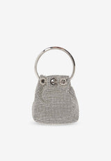 Jimmy Choo Micro Bon Bon Crossbody Bag Silver MICRO BON BON BXW-SILVER