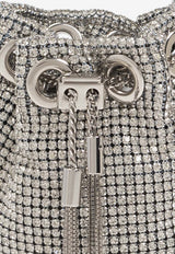 Jimmy Choo Micro Bon Bon Crossbody Bag Silver MICRO BON BON BXW-SILVER