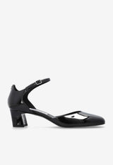Jimmy Choo Patent leather high heels ‘Pixie’ Black PIXIE BH 45 PZB-BLACK CRYSTAL