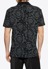 Barocco Print Polo T-shirt