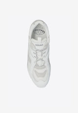 Versace Galaxia Leather Low-Top Sneakers White 1017878 1A12892-2EJ70