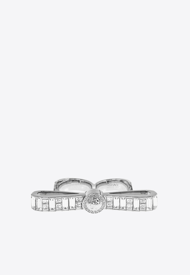 Versace Gianni Ribbon Cuff Ring 1017812 1A00621-4JEE0