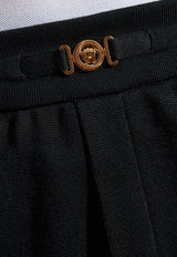 Versace Medusa Biggie Cashmere-Blend Track Pants Black 1018719 1A12912-1B000