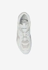 Versace Galaxia Leather Low-Top Sneakers White 1019007 1A12892-2EJ70