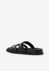 Tory Burch Ines Leather Sport Slides Black 161636 0-006
