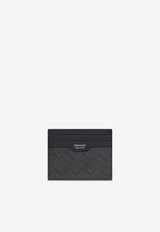 Salvatore Ferragamo Logo Monogram Cardholder 661583 MONOGRAM 780321-NERO GRIGIO