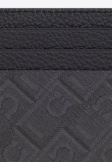 Salvatore Ferragamo Logo Monogram Cardholder 661583 MONOGRAM 780321-NERO GRIGIO