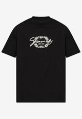 Givenchy Printed Logo T-shirt Black BM71M G3YPK-001