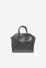 Givenchy Mini Antigona Leather Top Handle Bag Gray BB50T NB13A-025