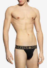 Logo-Waistband Jockstraps