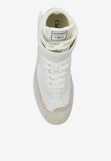 Chloé Kick High-Top Sneakers White CHC25S07H PL-20S