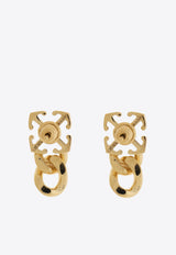 Off-White Arrow Drop Earrings Gold OWOD29SC99 MET001-7600