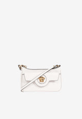 Versace Mini La Medusa Shoulder Bag White 1017739 DVIT2T-1W00V
